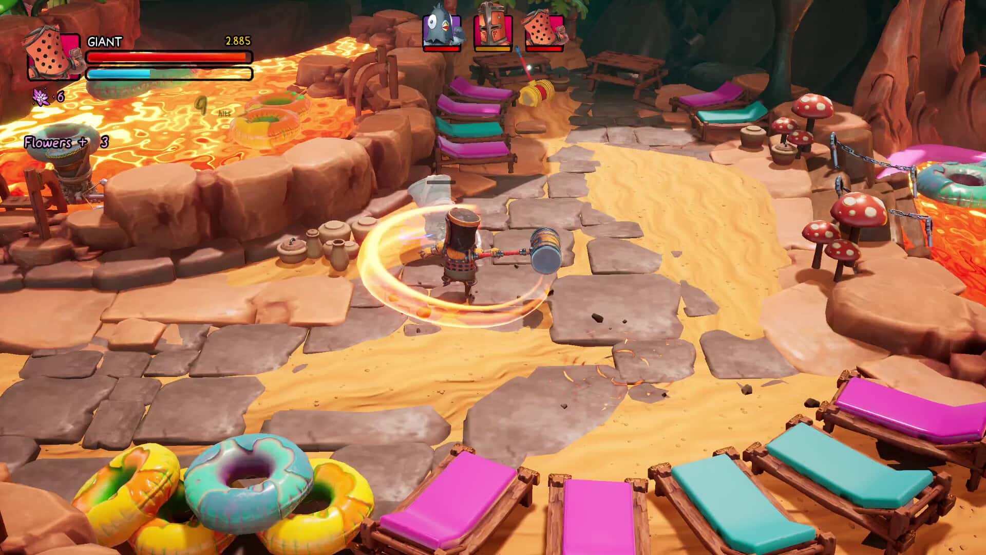 大头盔英雄 Big Helmet Heroes 中文版背景